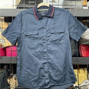 Gucci short sleeve button down shirt